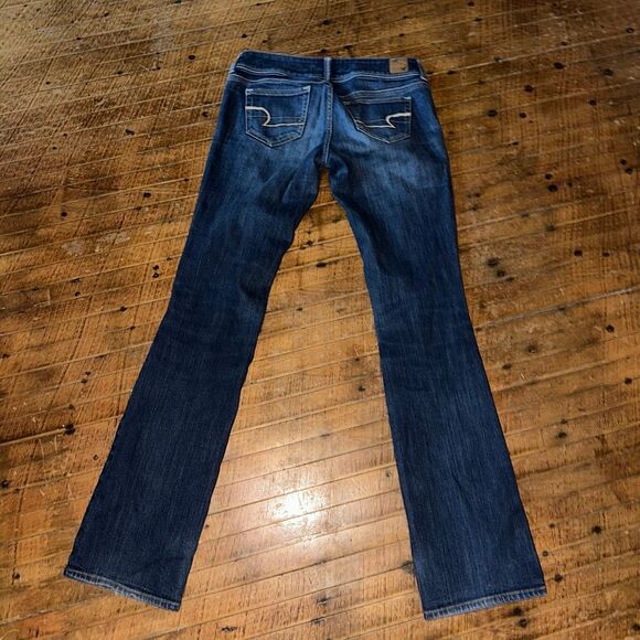 American Eagle slim boot size 4 long cowboycore jeans - Picture 3 of 3